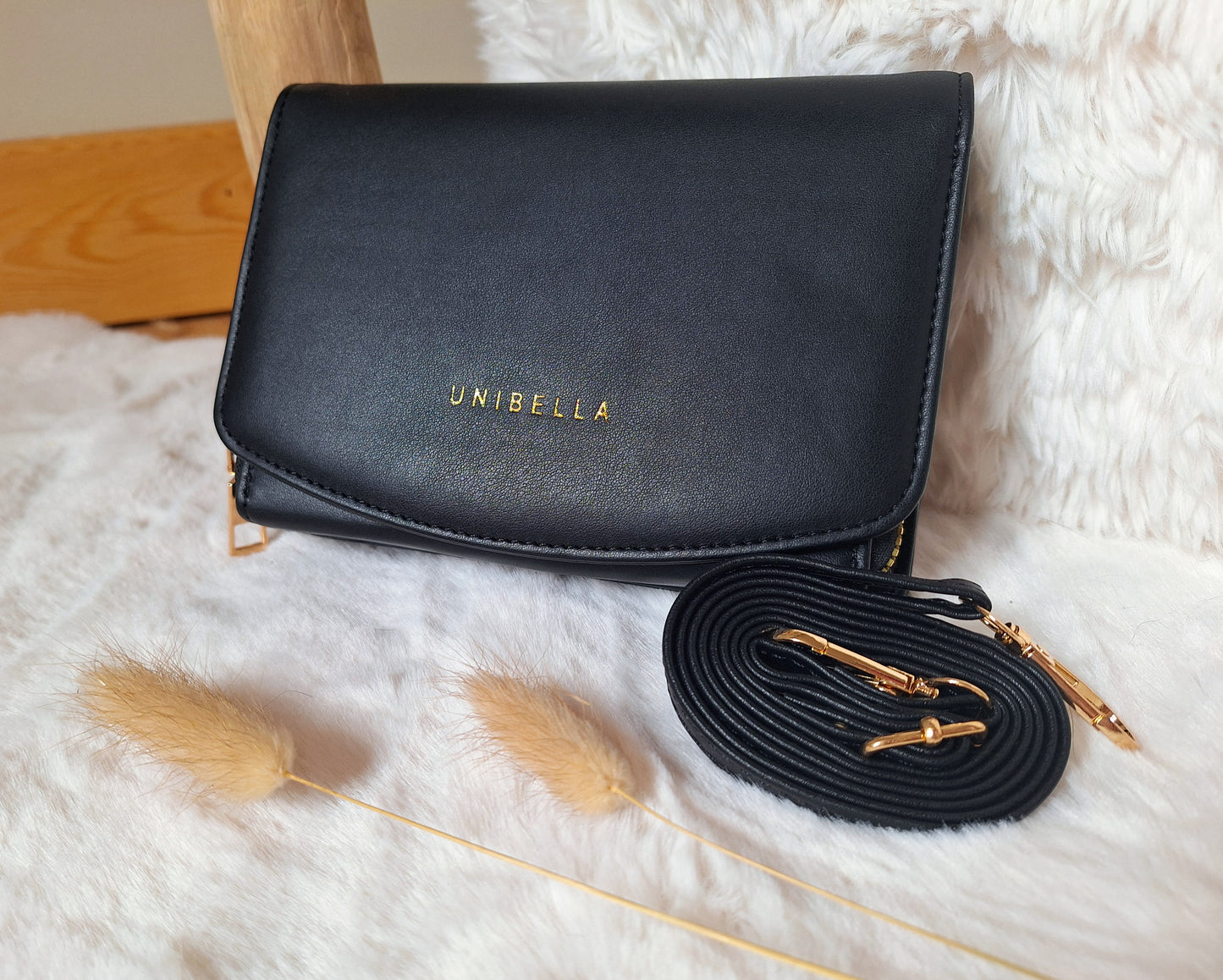 Sac à bandoulière Unibella | Noir
