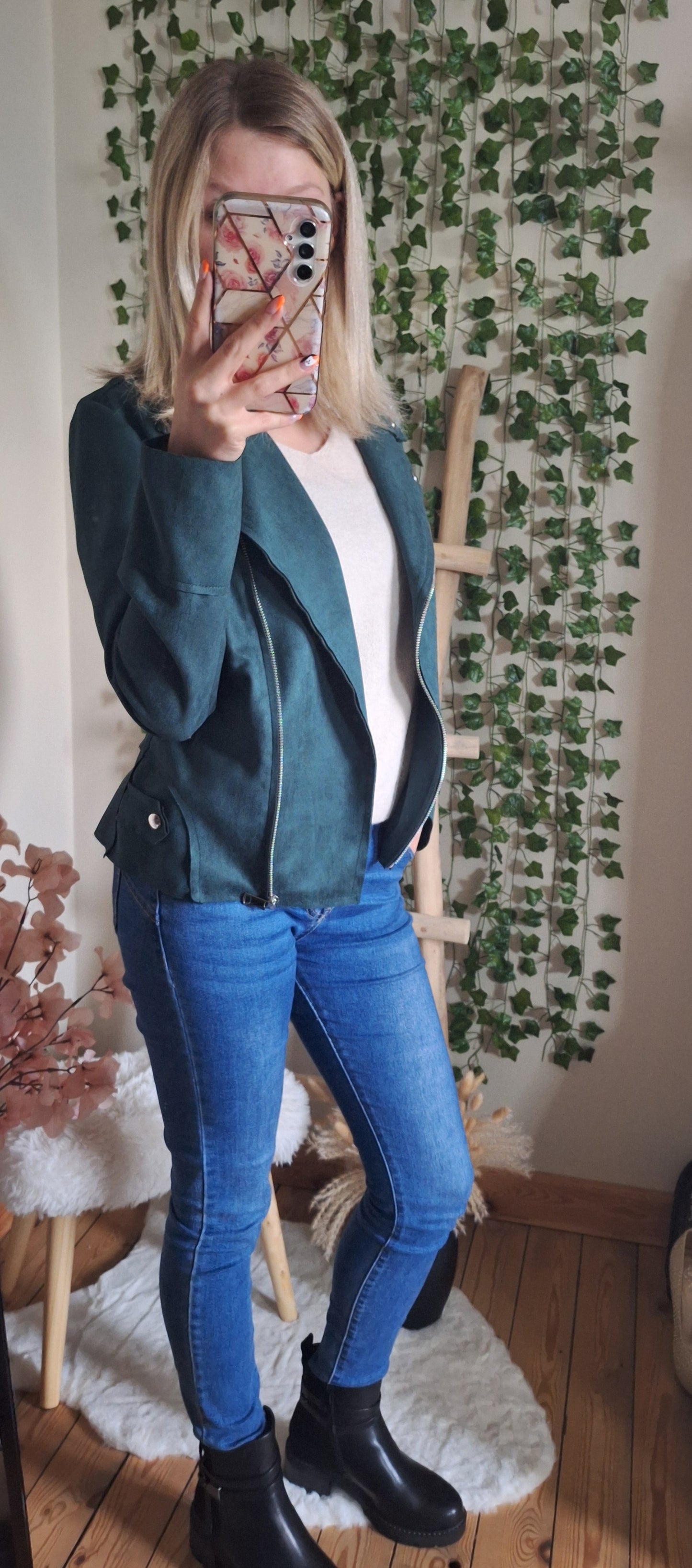 Estee Viral Jas | Dark Green