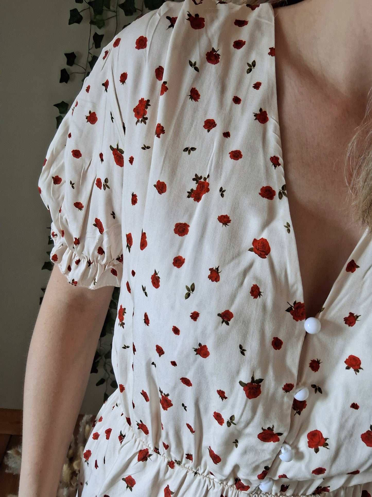 Rosey Dress | Off white