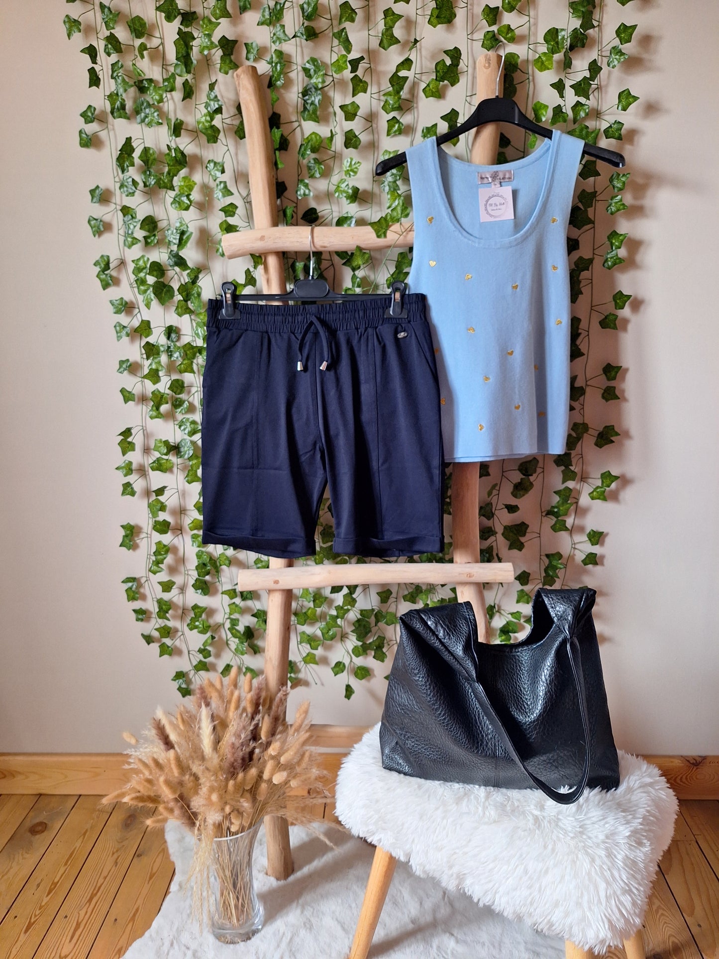 Helena Short | Donker Blauw