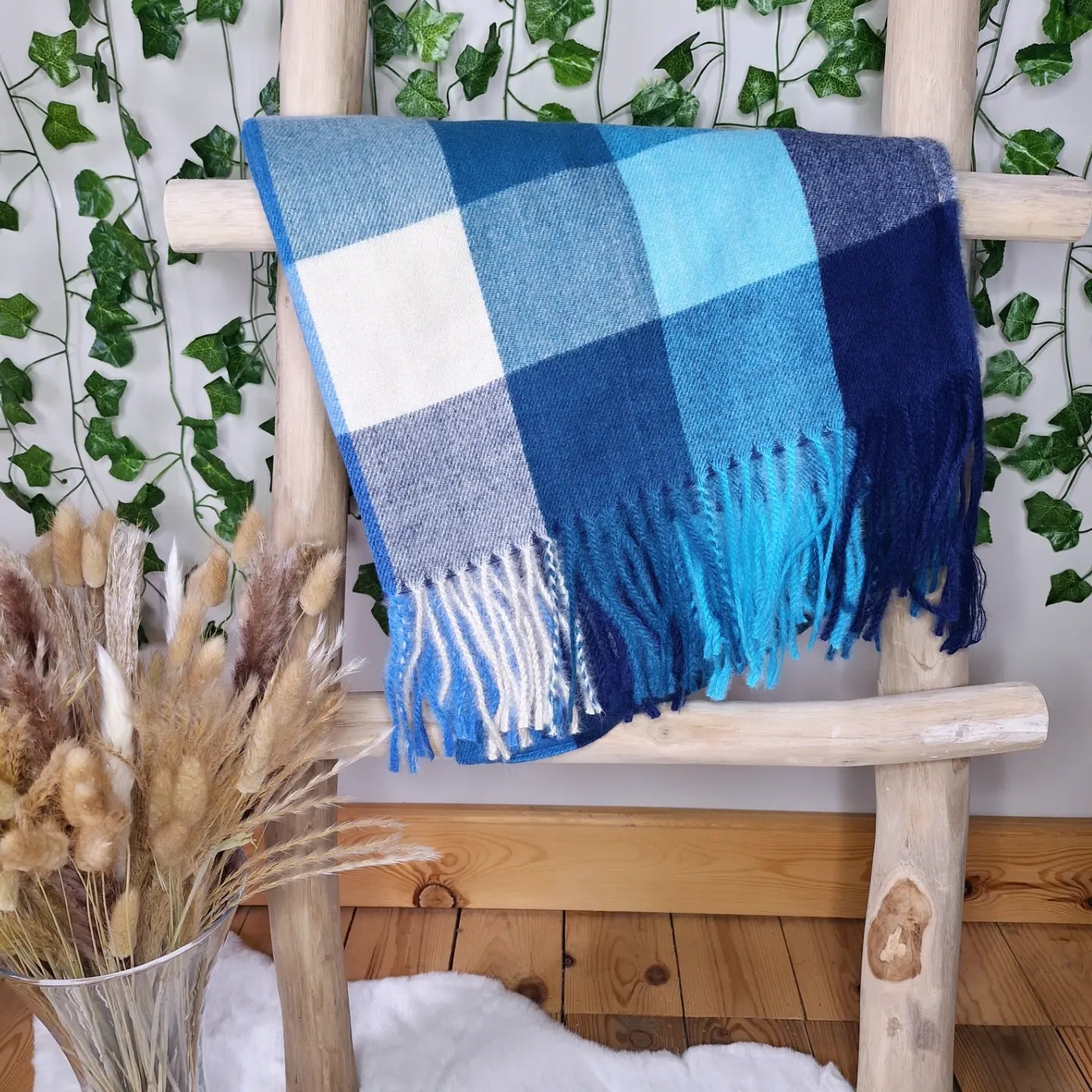 Winter Sjaal | Blauw