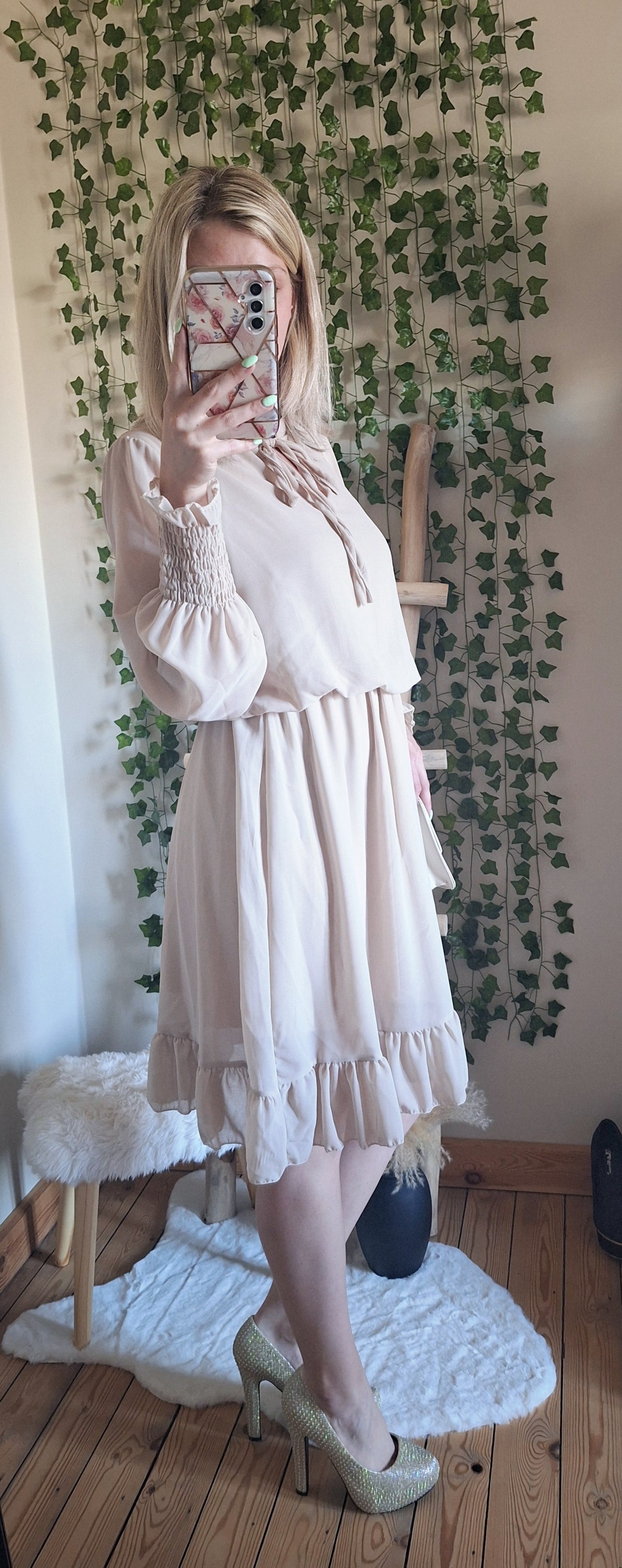 Chloé Dress | Beige