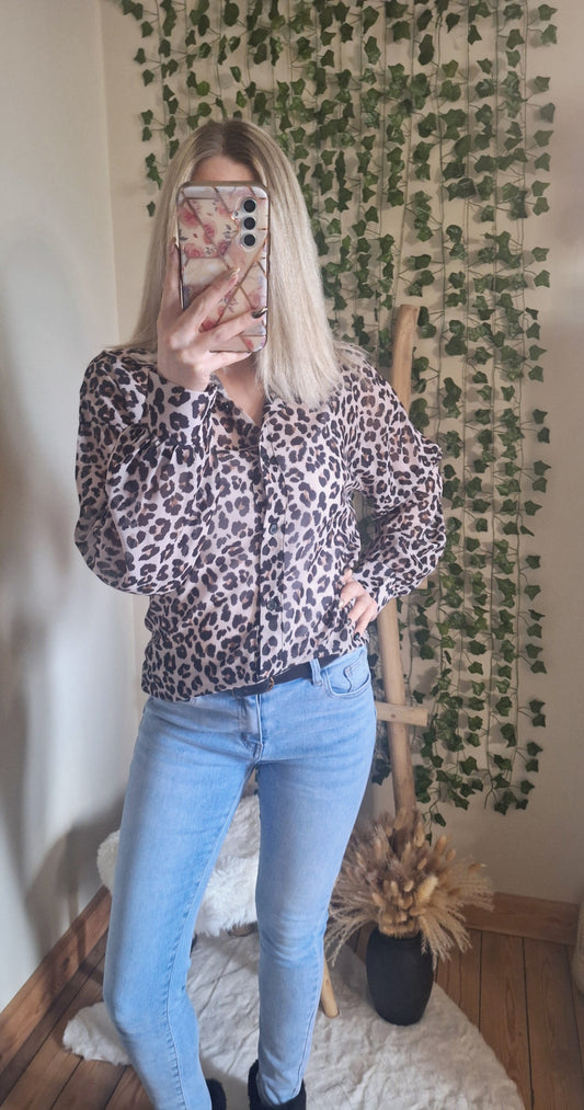Leopard Blouse
