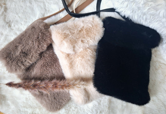 Fluffy Crossbody/Telefoontasje