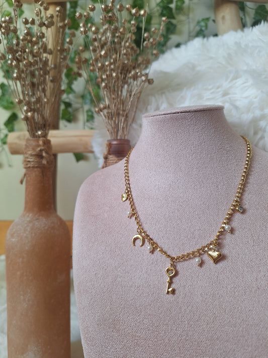 Key Ketting | Goud