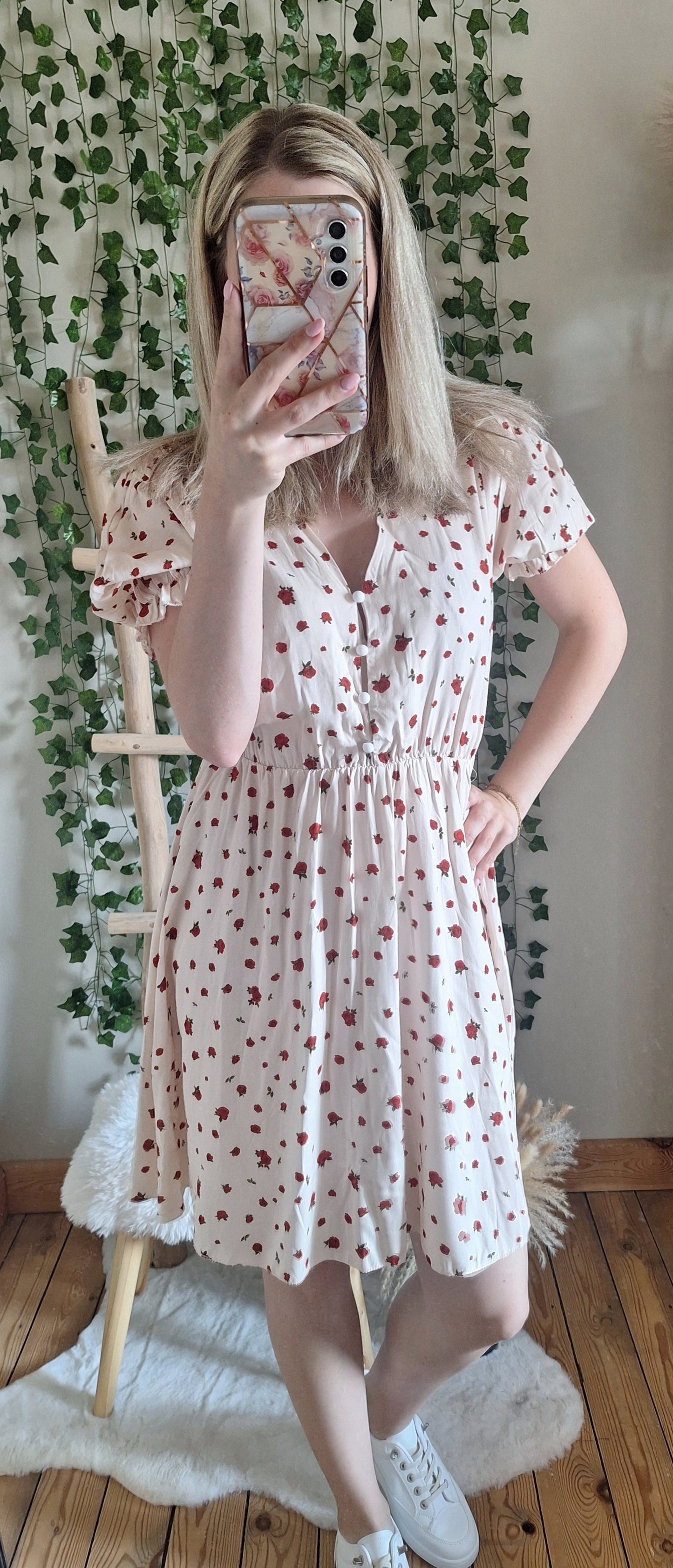 Rosey Dress | Off white