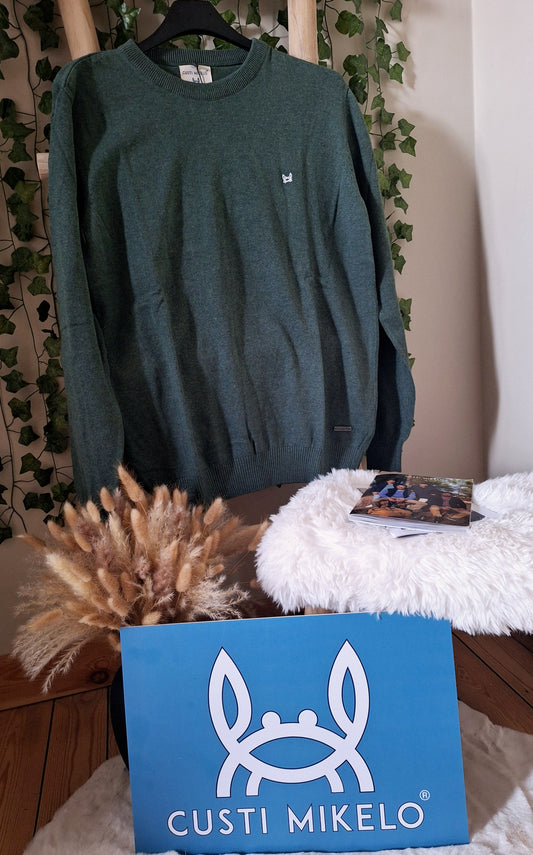 Custi Mikelo Trui | Donkergroen
