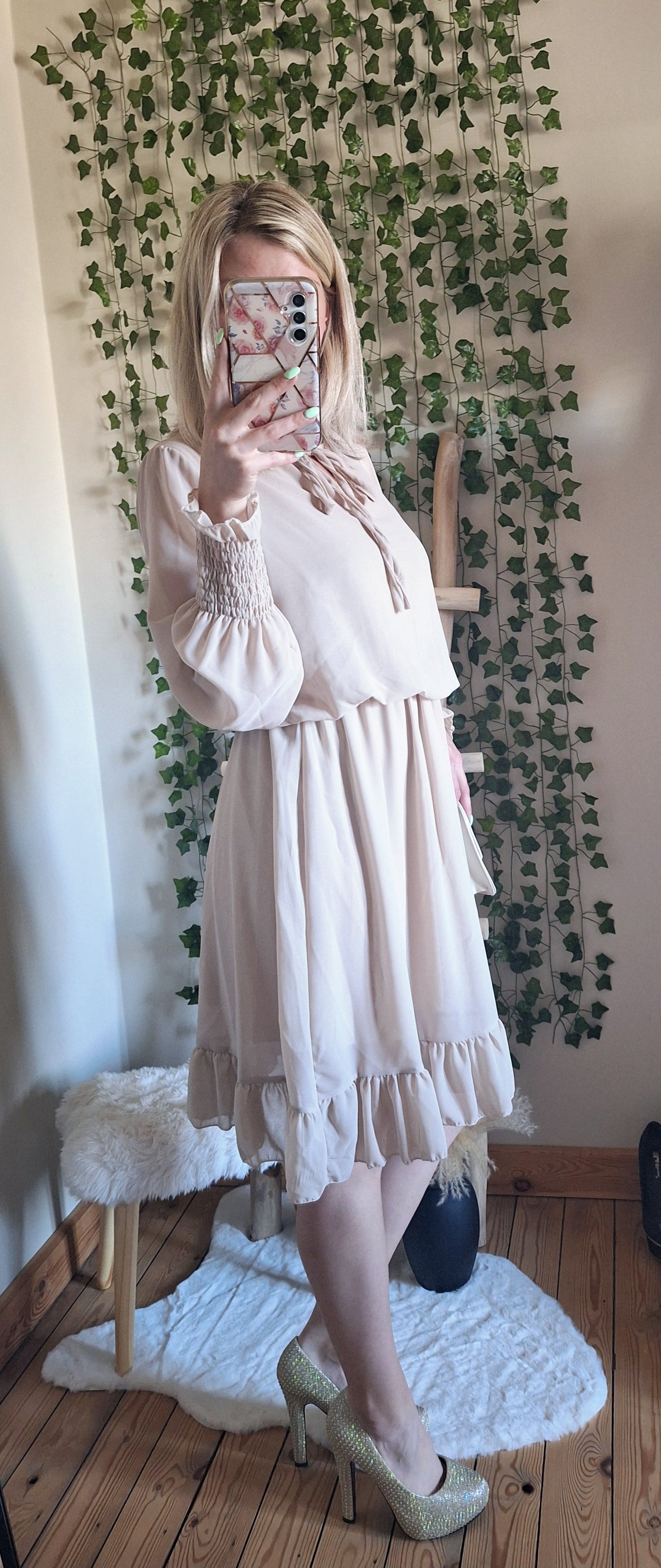 Chloé Dress | Beige