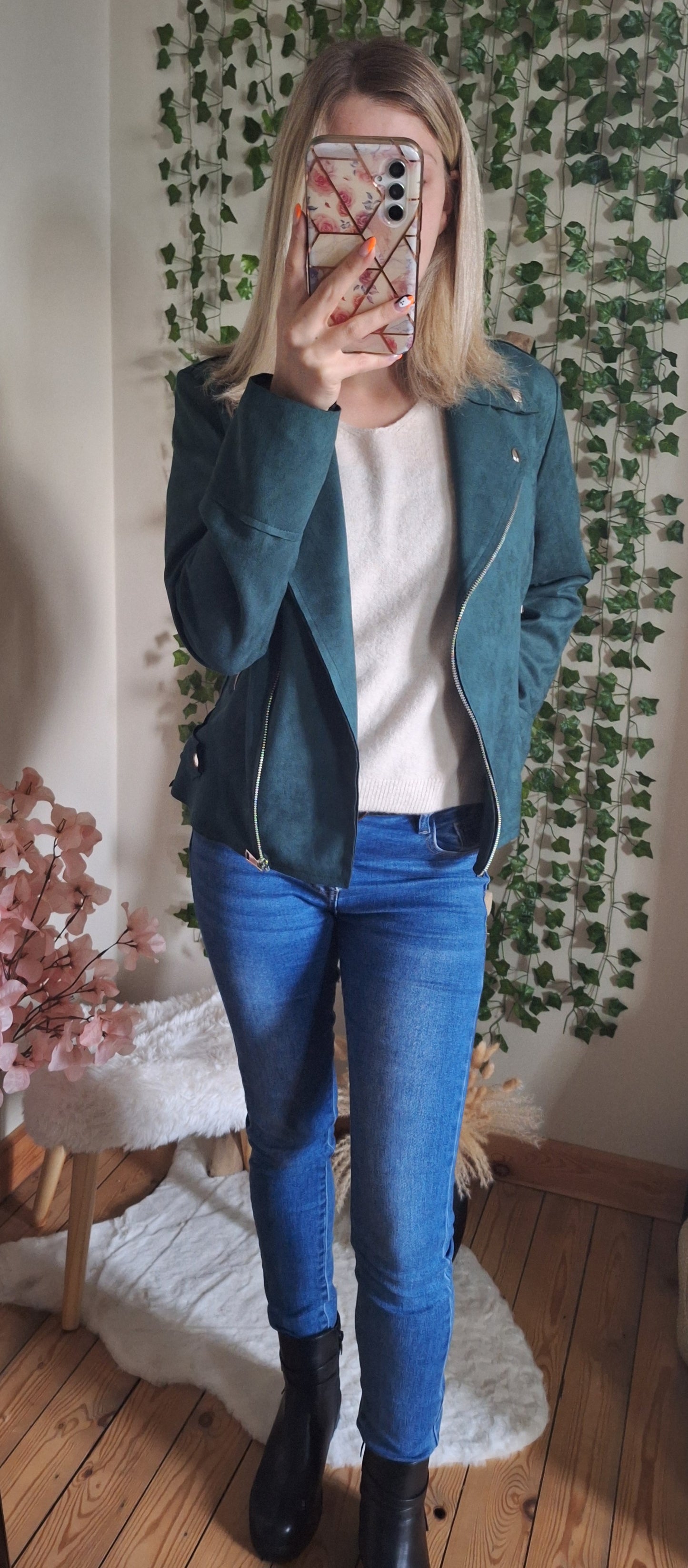 Estee Viral Jas | Dark Green