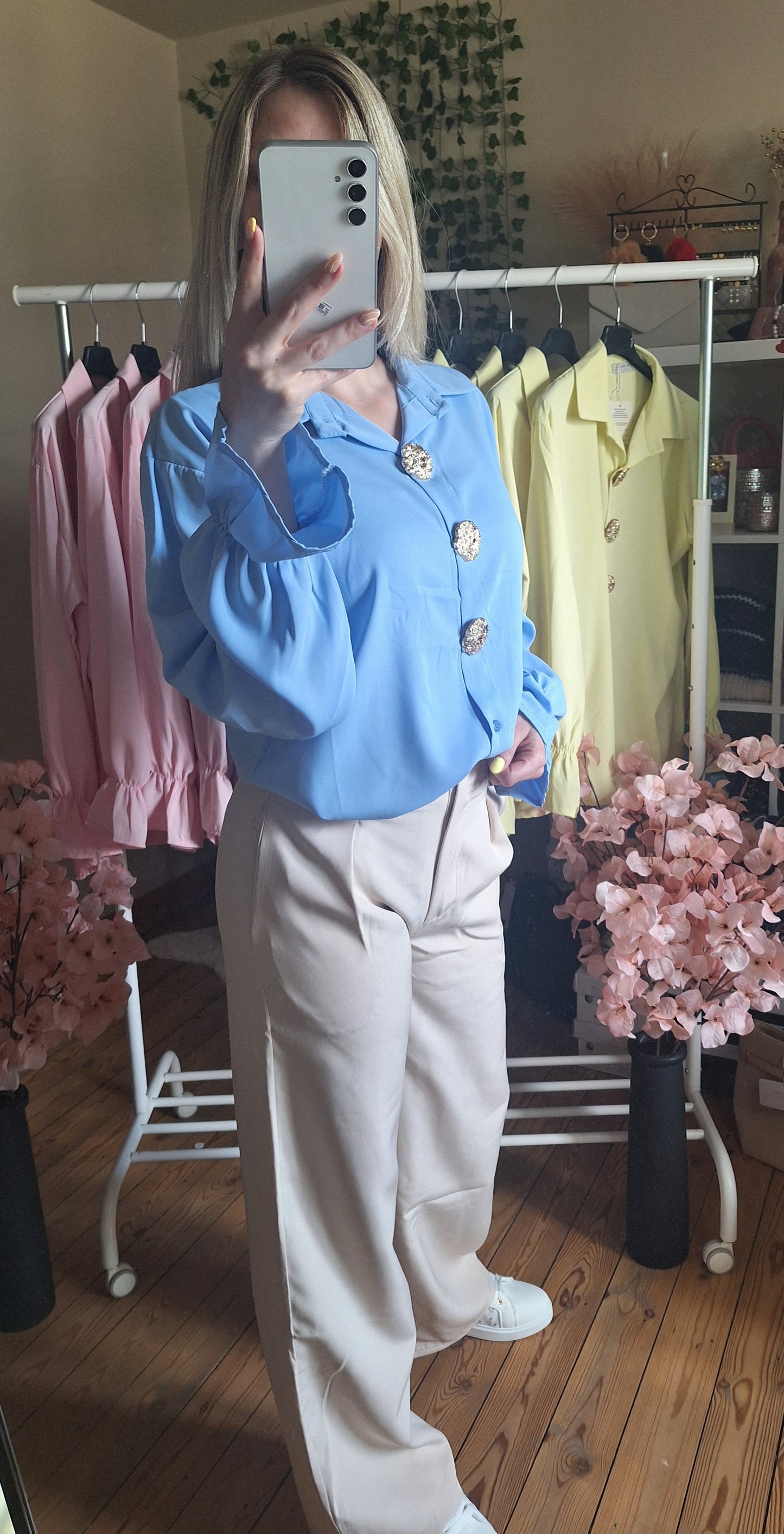 Pastel Blouse | Lichtblauw