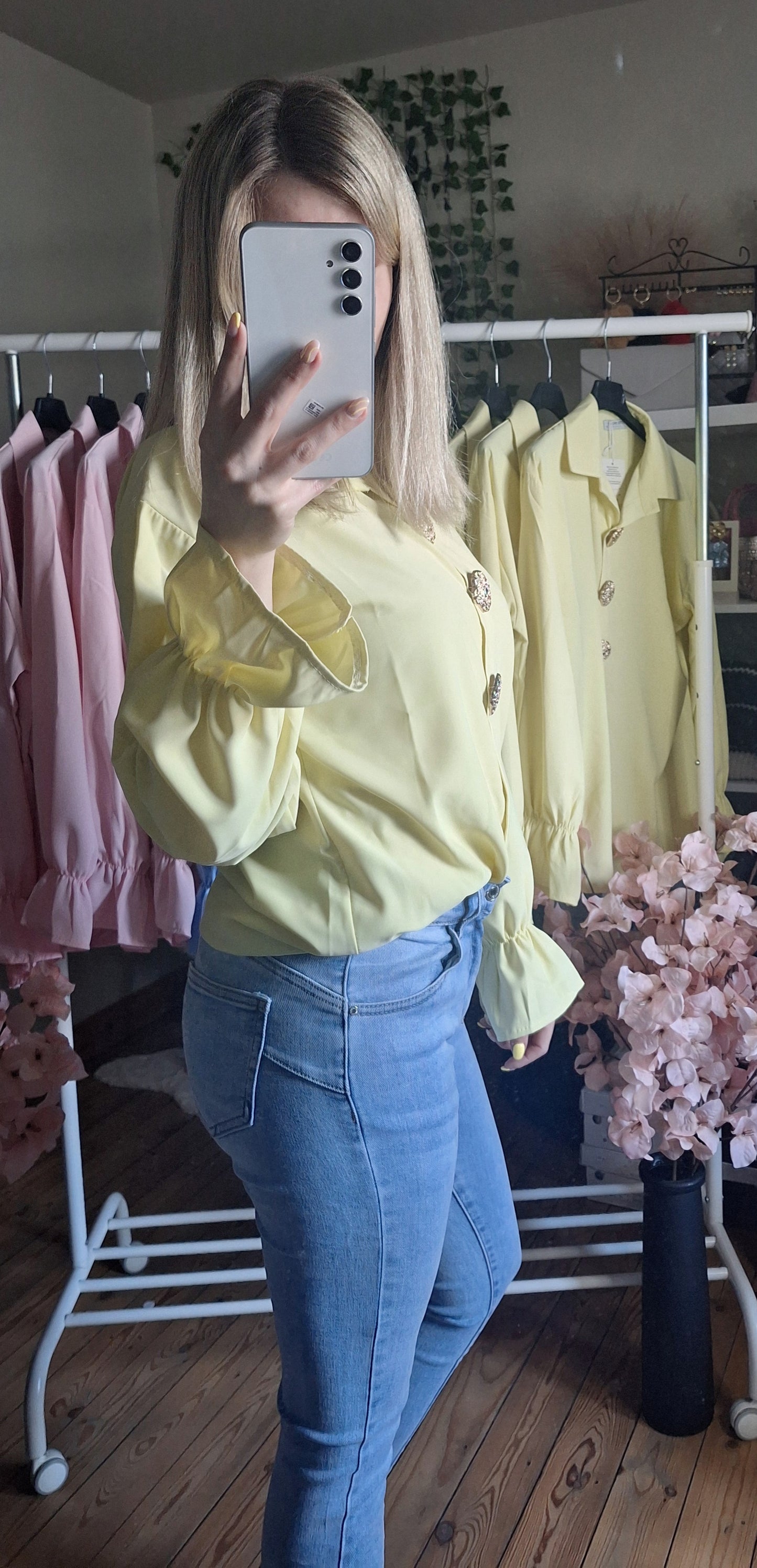 Pastel Blouse | Geel