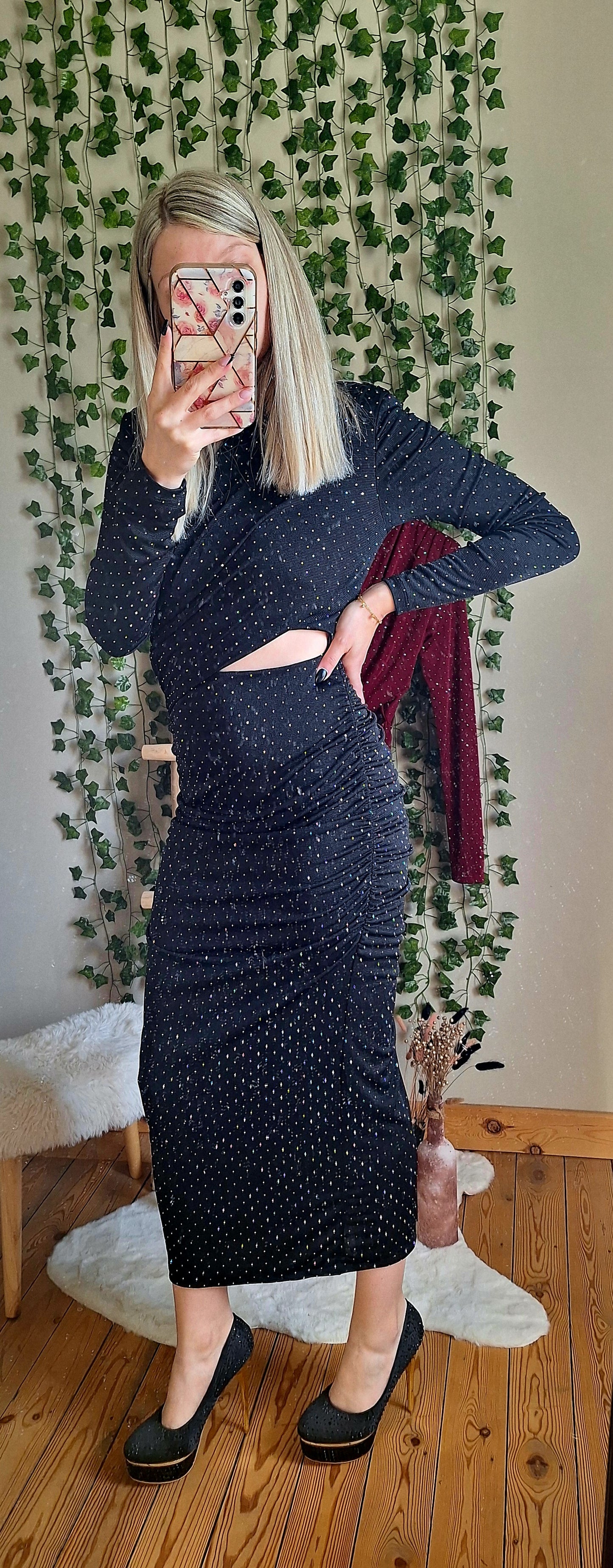 Alysson Dress | Zwart