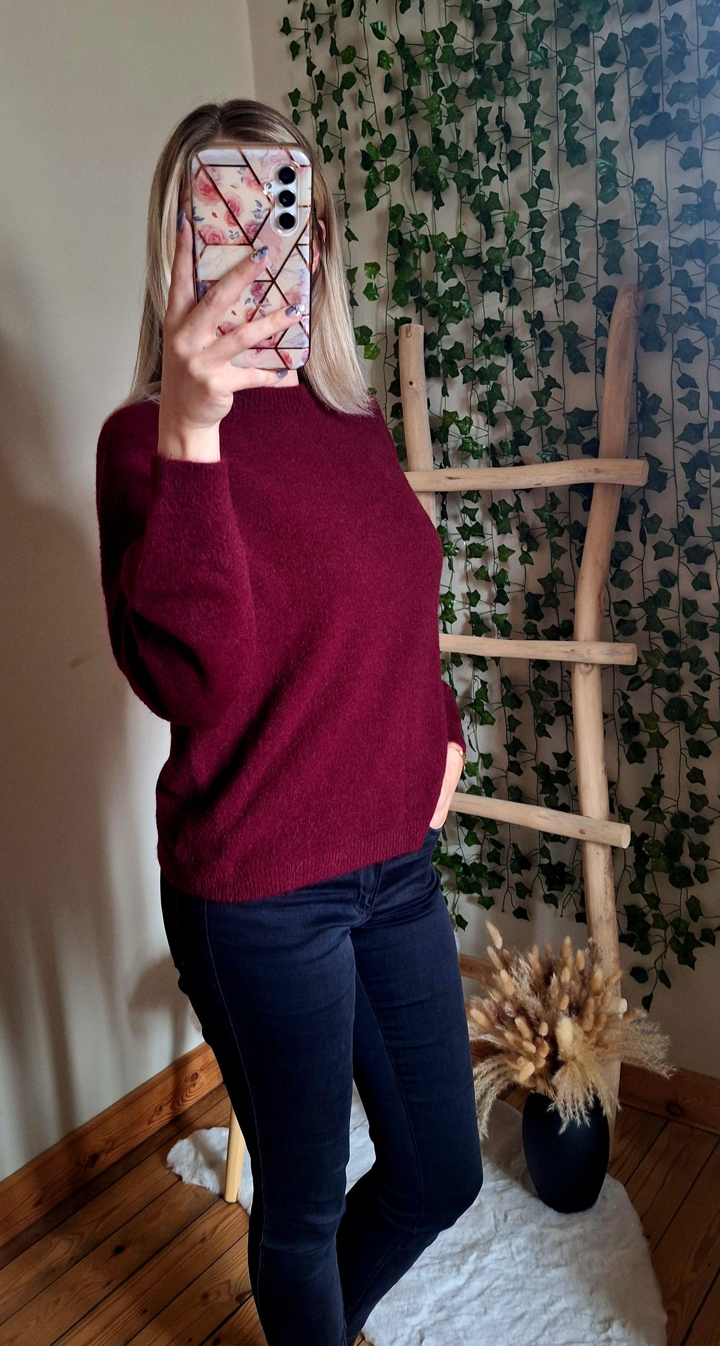 Billy Sweater | Bordeaux